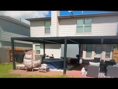 Durable & Stylish Aluminum Pergola with Metal Roof: Your Perfect Outdoor Oasis