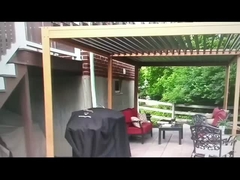 Year-Round Backyard Escape: Smart Aluminum Louvered Pergola Built for Family Bonding