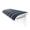 Balcony Aluminum Awning Canopy Waterproof Outdoor 2.0mm Thickness Polycarbonate