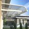 Garden Waterproof Aluminum Patio Pergola Covers Balcony UV Block Rain Protection