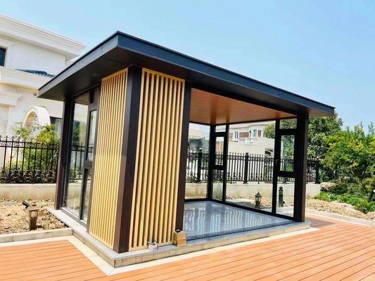 Electric Outdoor Rainscreen Slats Slats Garden Canopy Powder Coated ...